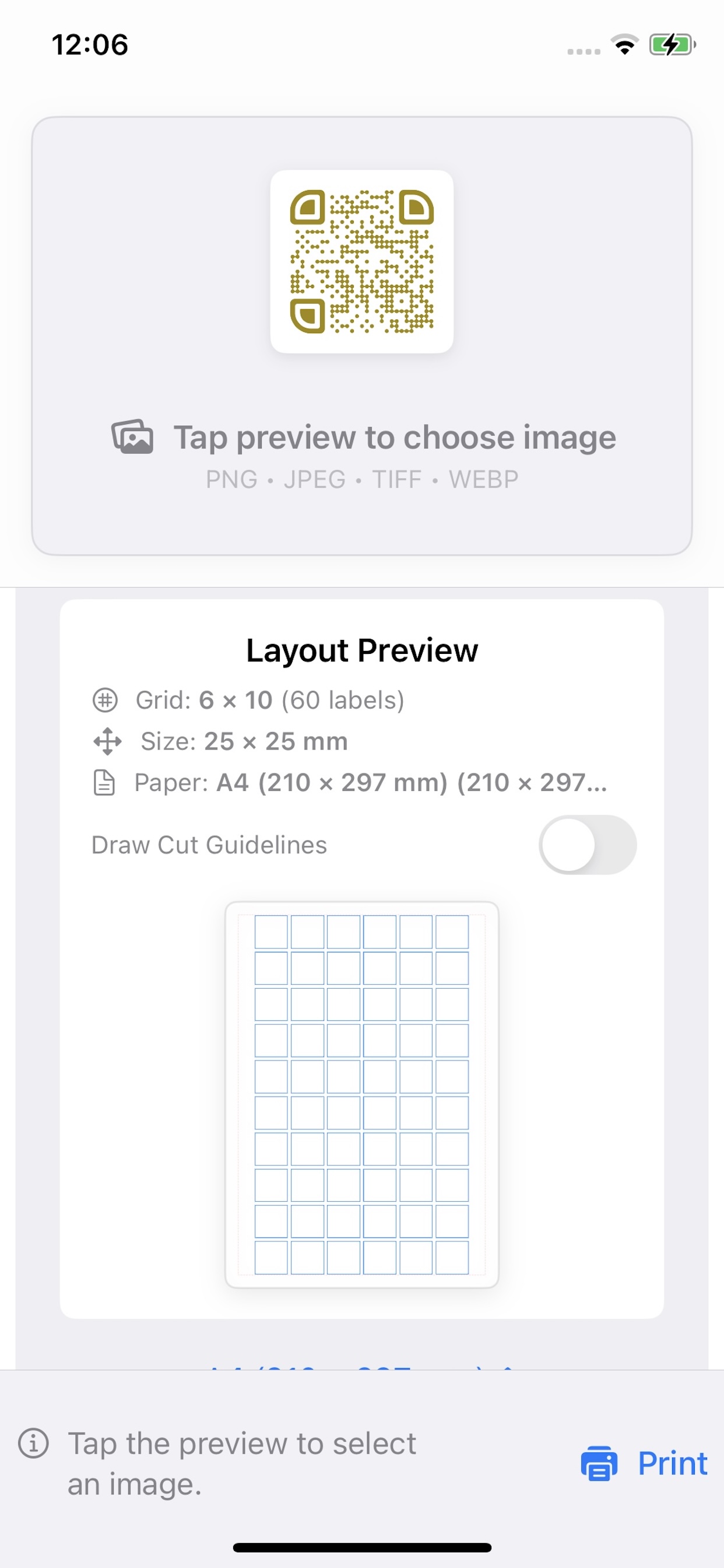 LabelGrid Screenshot 3