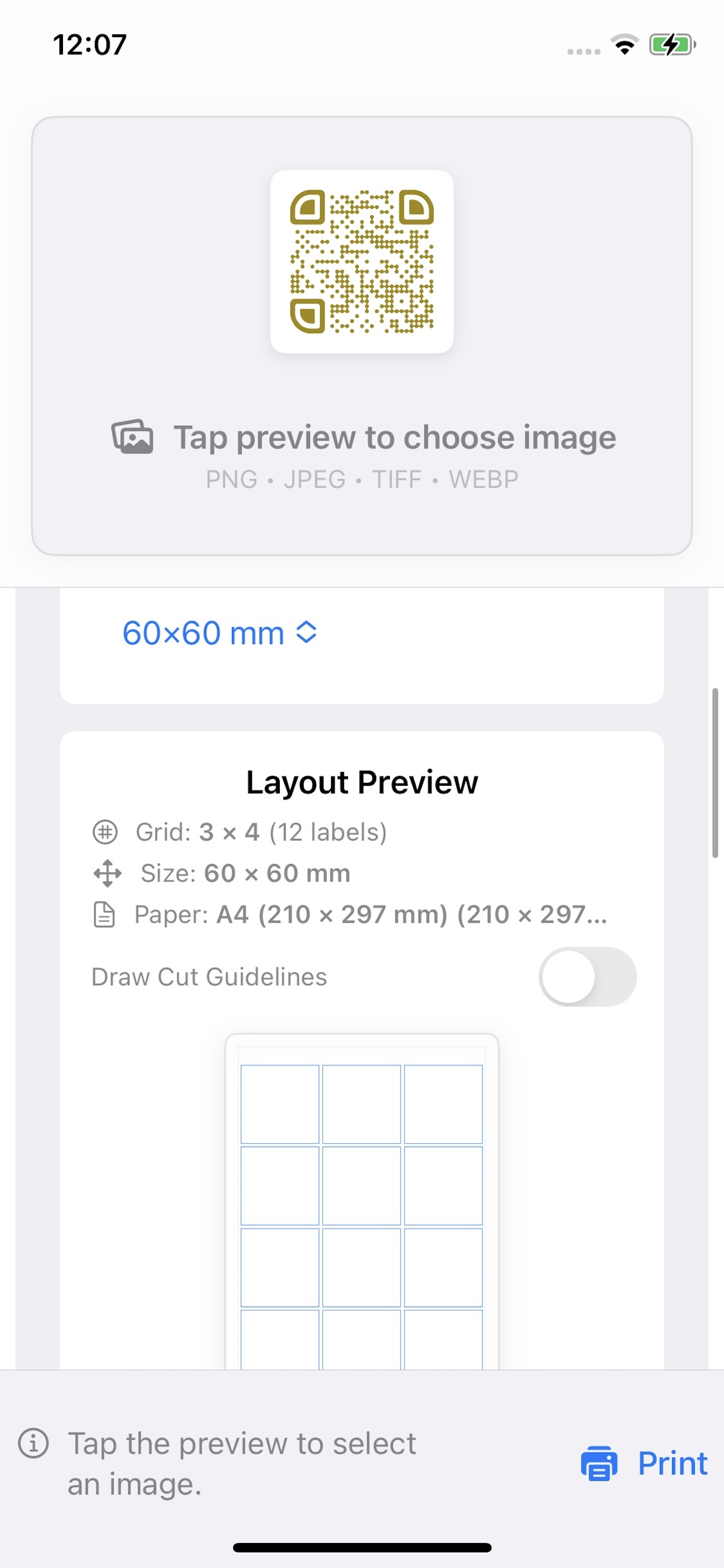 LabelGrid Screenshot 4