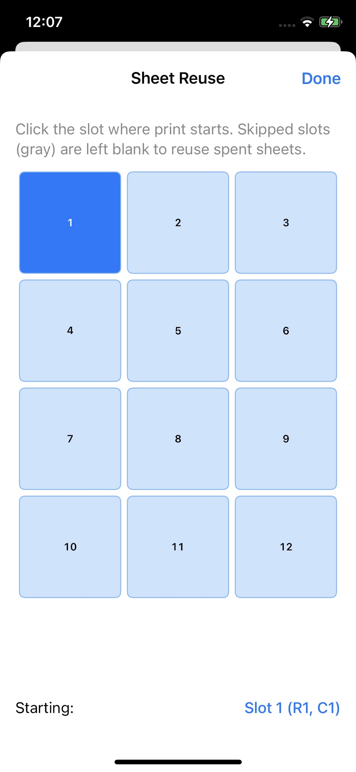 LabelGrid Screenshot 5